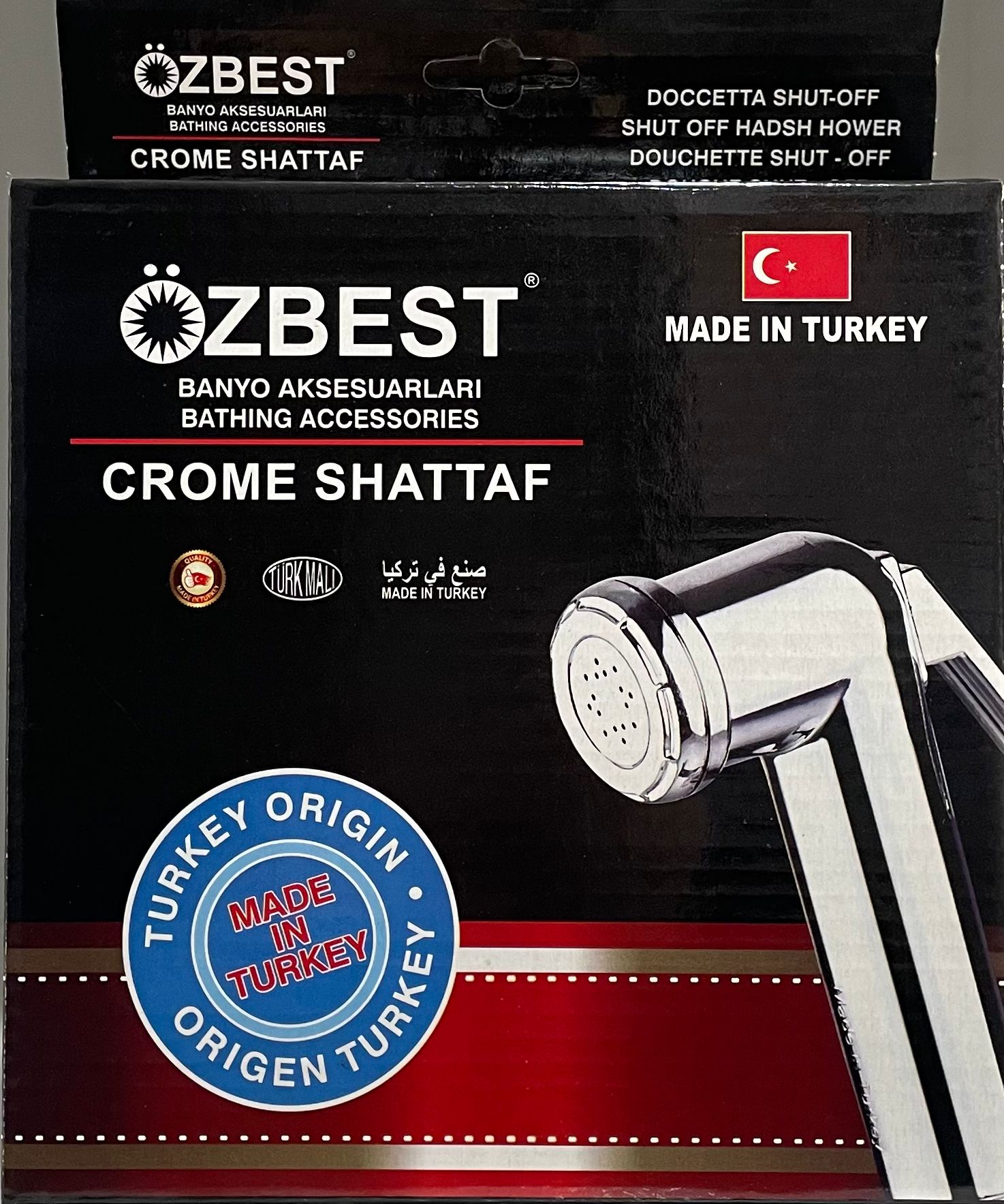 ÖZBEST KROM TAHARETMATİK (1/2 HORTUM)